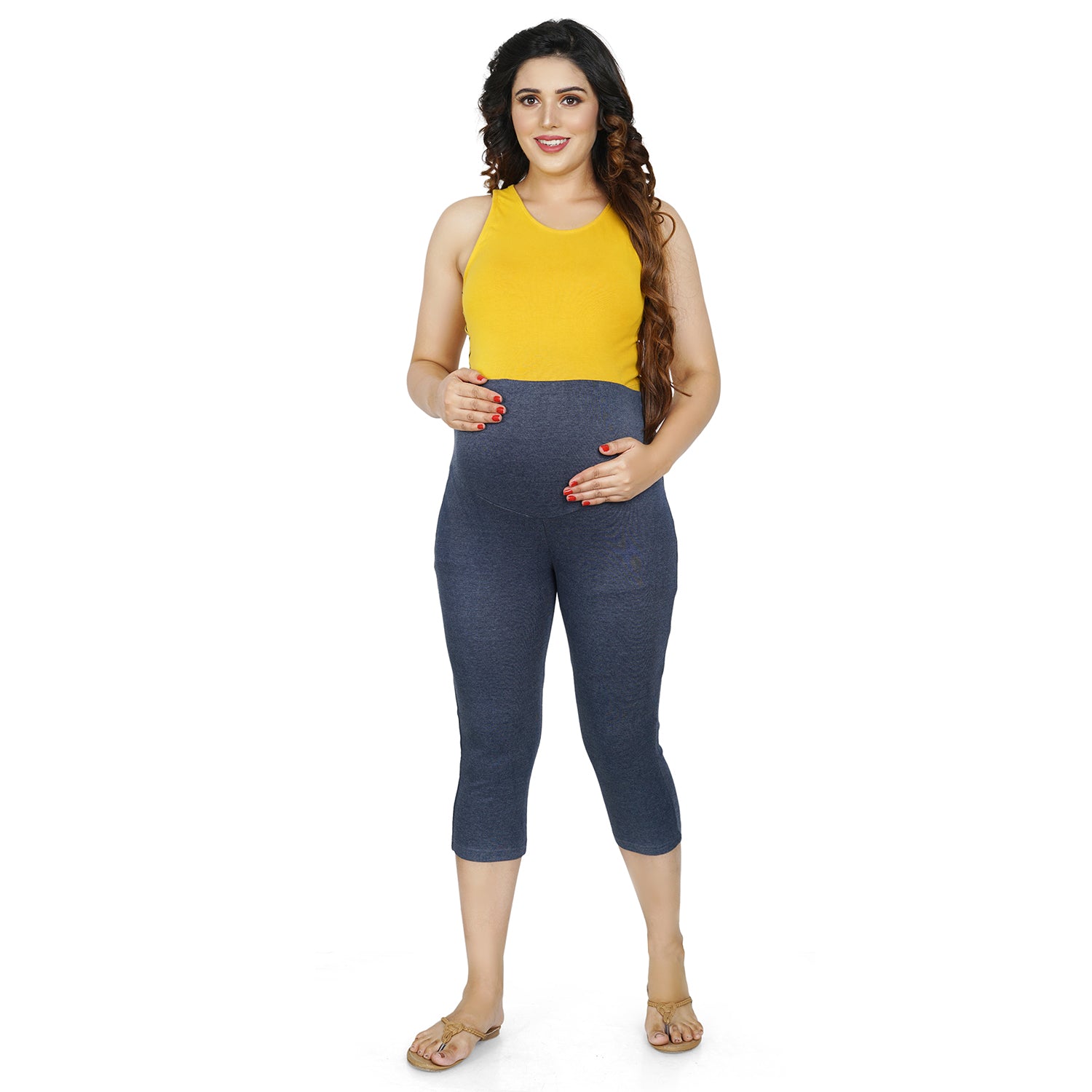 Buy online Cadet Blue Calf Length Tights from Capris & Leggings for Women  by K For Women for ₹390 at 0% off | 2024 Limeroad.com